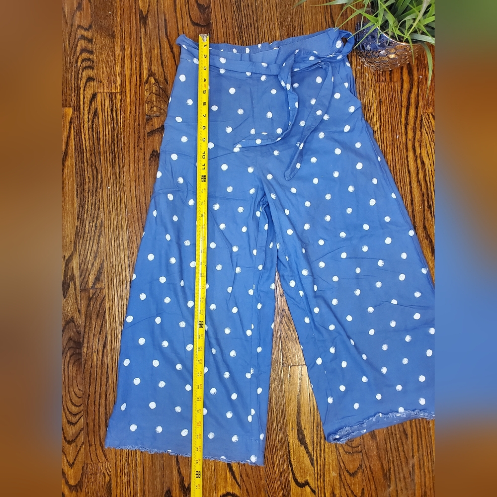 Anthropologie by Cloth & Stone Bella Dahl Belted High Waisted Crop Pant - Picture 9 of 13
